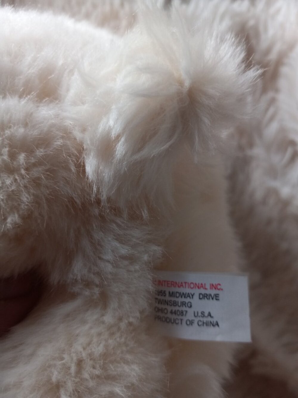 Large white bear - Picture 3 of 7